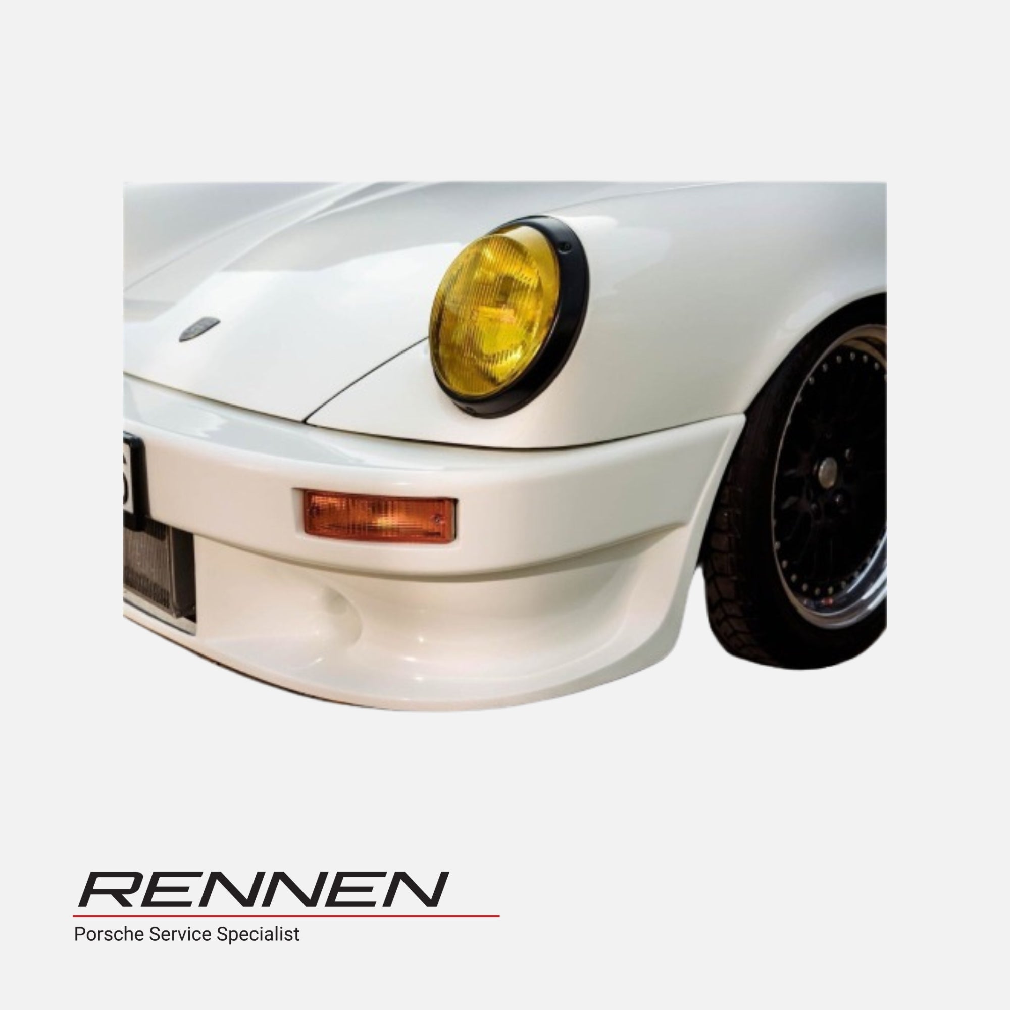 Porsche SC Front Bar SC Width RSR Style or IROC Look