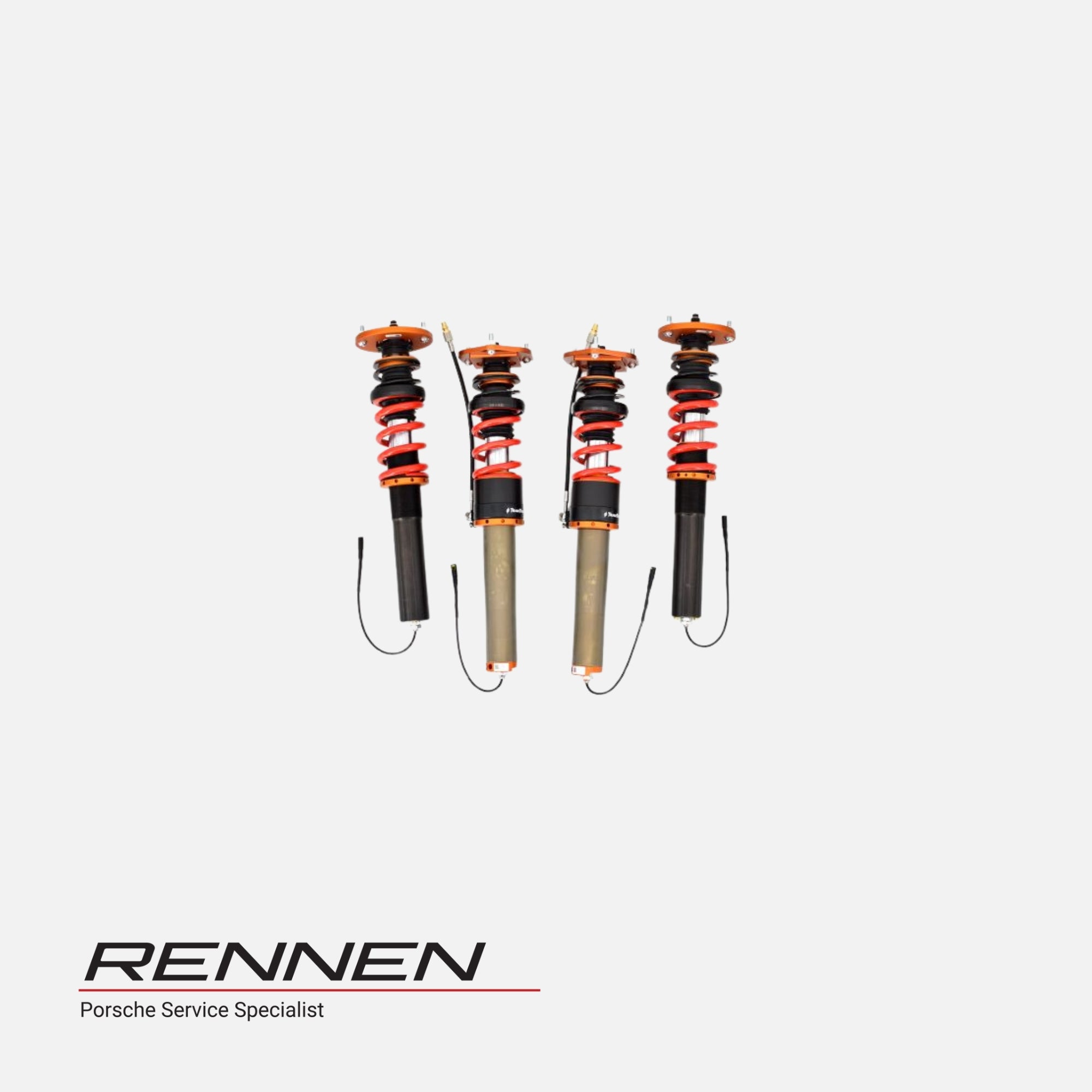 Porsche 718 Cayman (982) GT4 RS Track Line Plug&Play electronic suspension kit with lifters