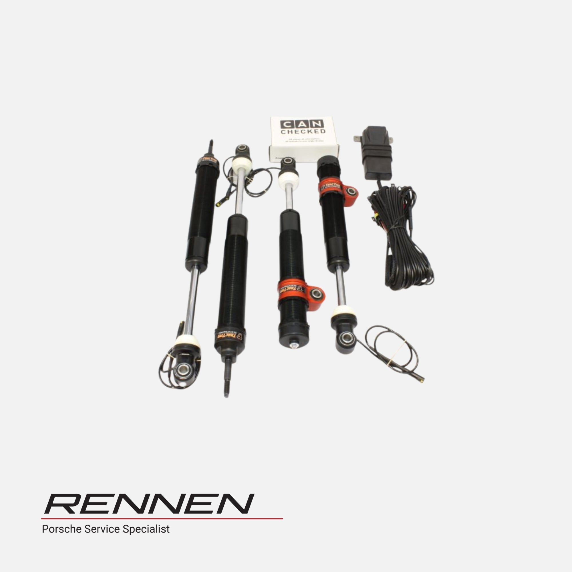 Porsche 356 (B/C) Touring Line Stand-alone electronic suspension kit