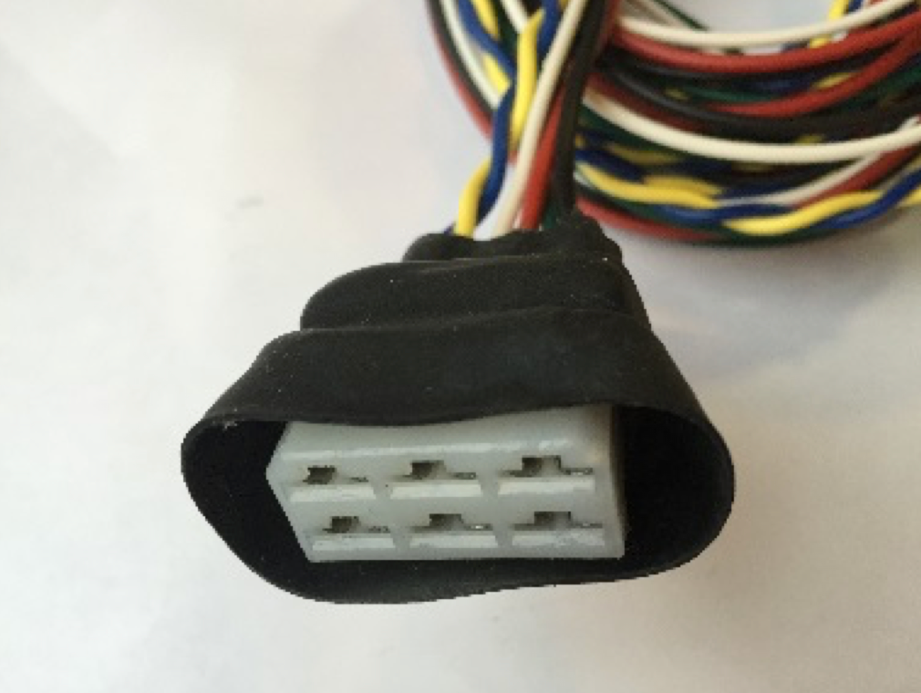 6 pin Wire Harness