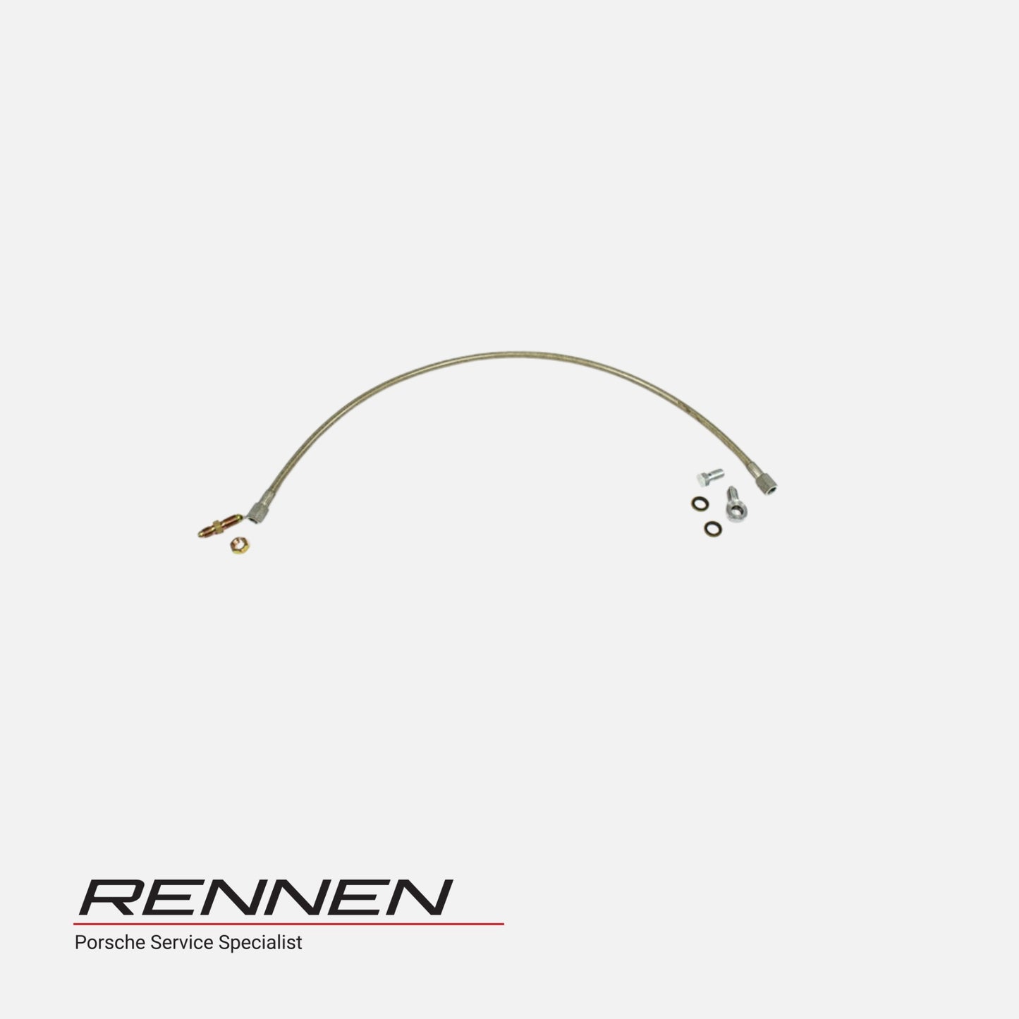 AN-3 Outlet Braided Hose & Fittings Kit PE-005-4011