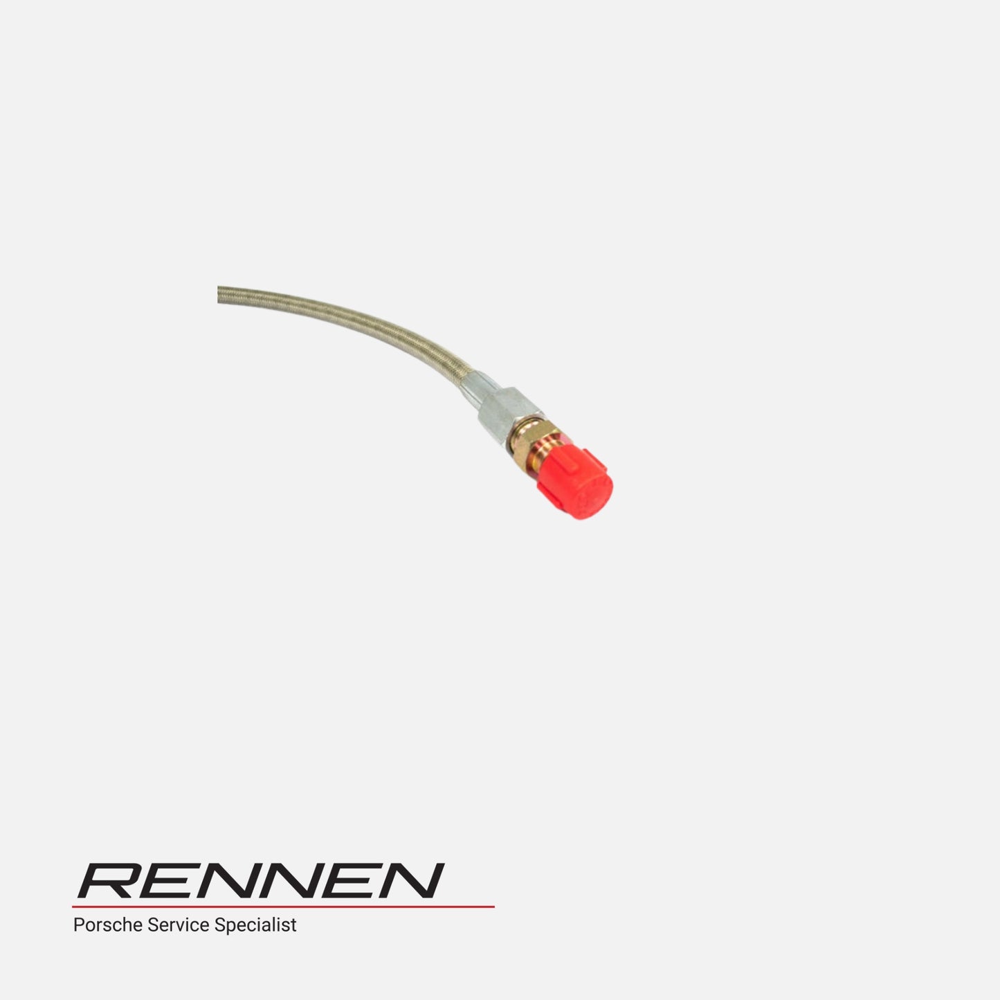 AN-4 Inlet Braided Hose & Fitting Kit for Girling Master Cylinder (PE-001-4008 / PE-001-2008)