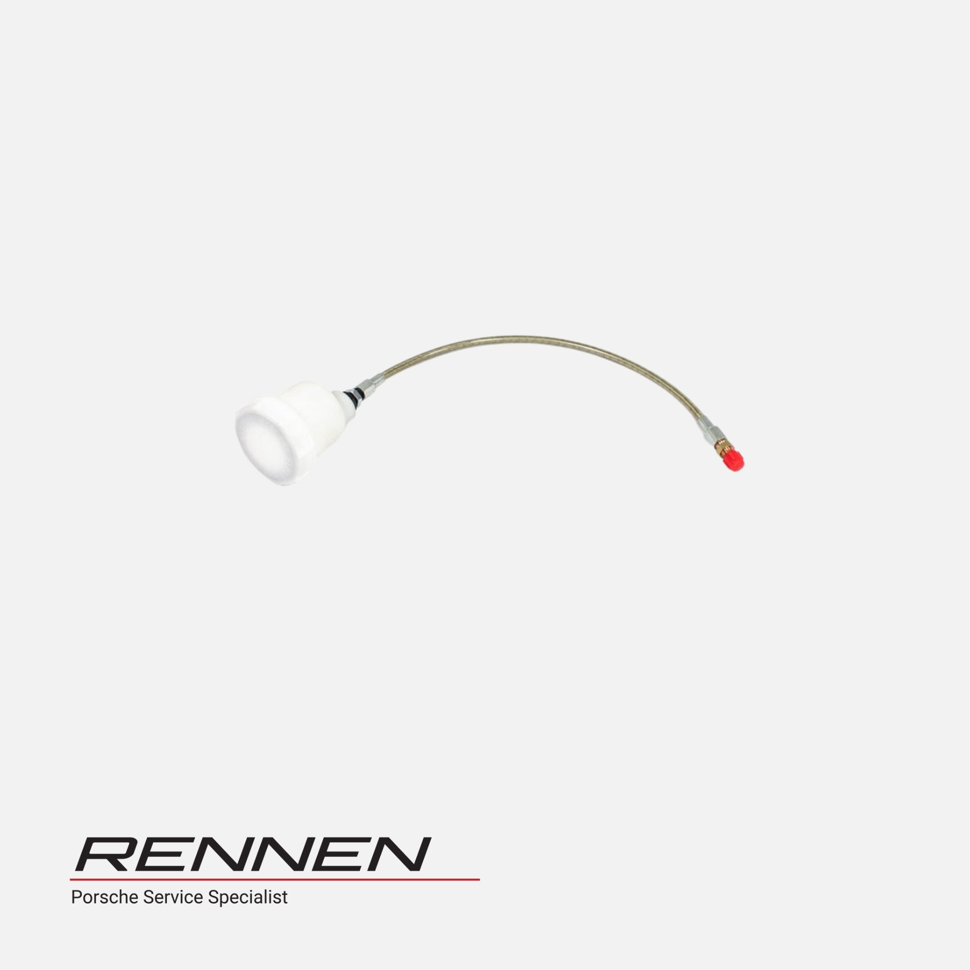 AN-4 Inlet Braided Hose & Fitting Kit for Girling Master Cylinder (PE-001-4008 / PE-001-2008)