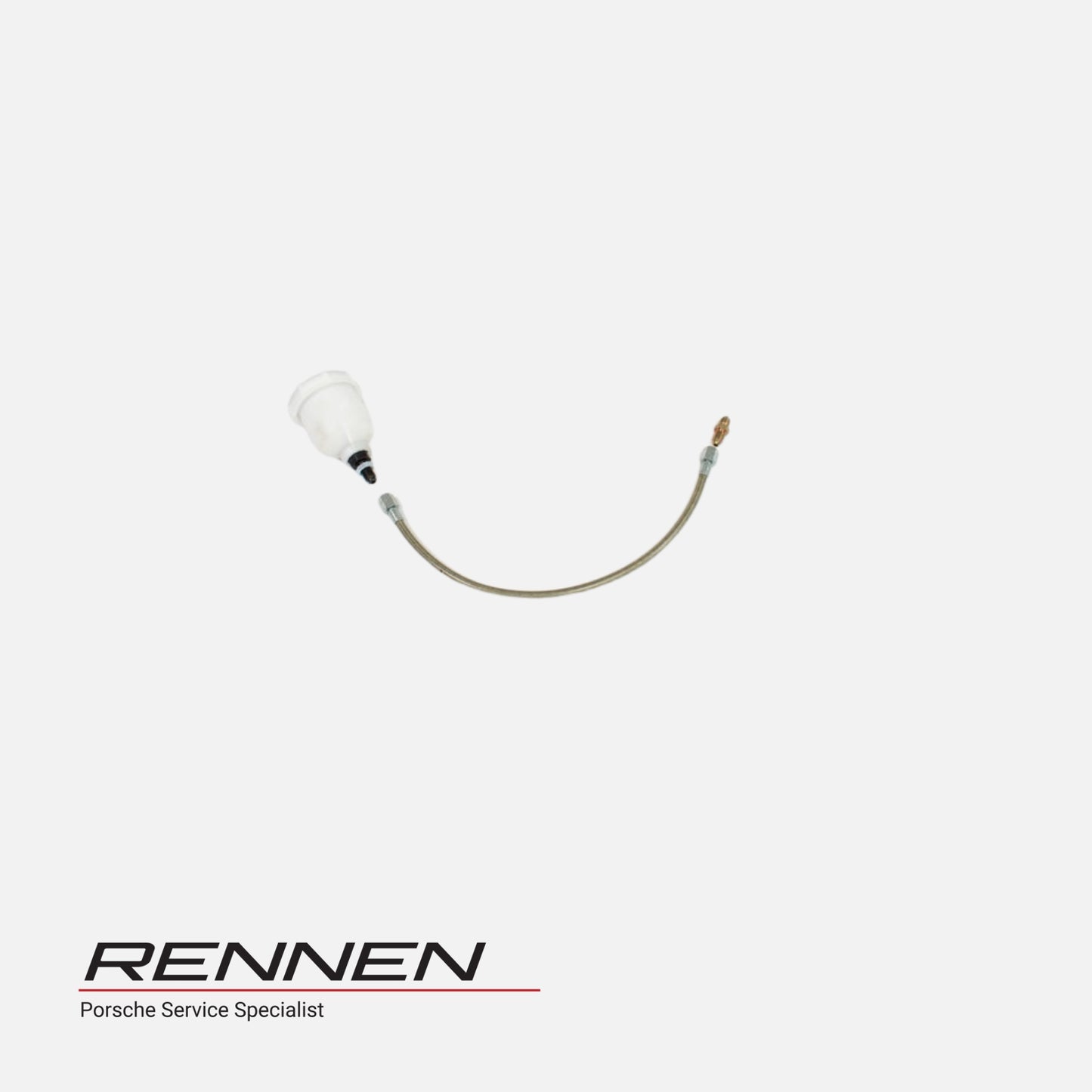 AN-4 Inlet Braided Hose & Fitting Kit for Girling Master Cylinder (PE-001-4008 / PE-001-2008)