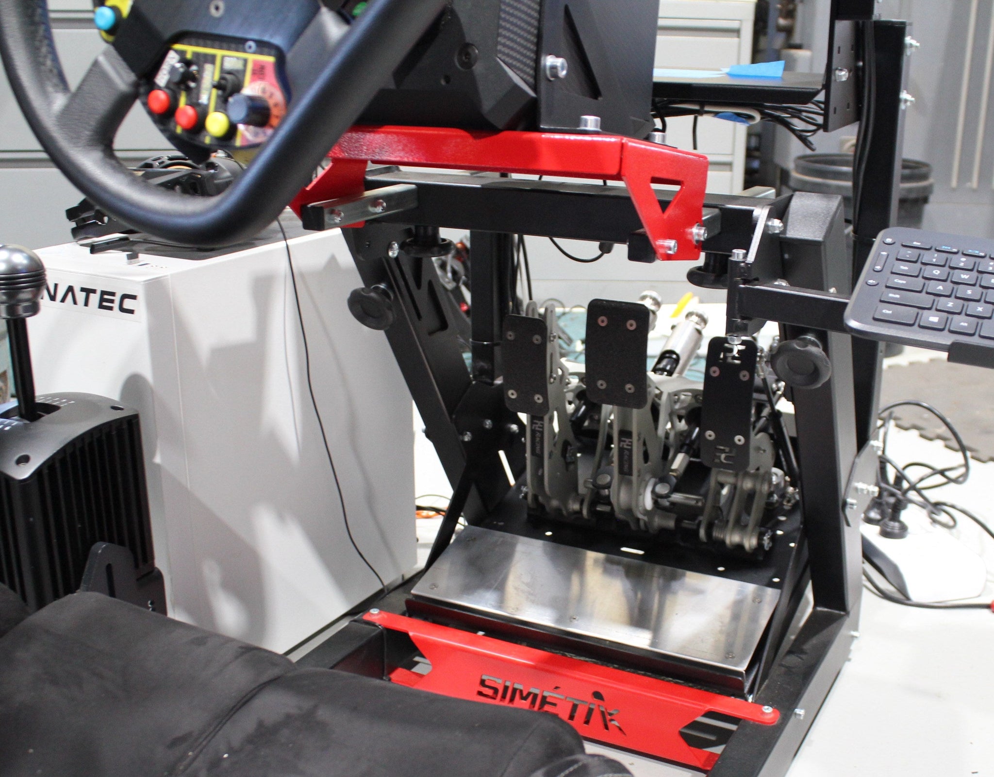 Load Cell Sim Racing Pedals Kit - Professional Driver Training PE-00X-1002