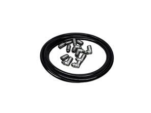 Tube and Fitting Set for Rennen ITB Vacuum Manifold. Porsche 911 / 964