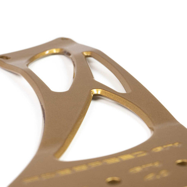 Fabspeed Porsche 981/718 Cayman GT4 Monoblock Wing Risers (2015+)