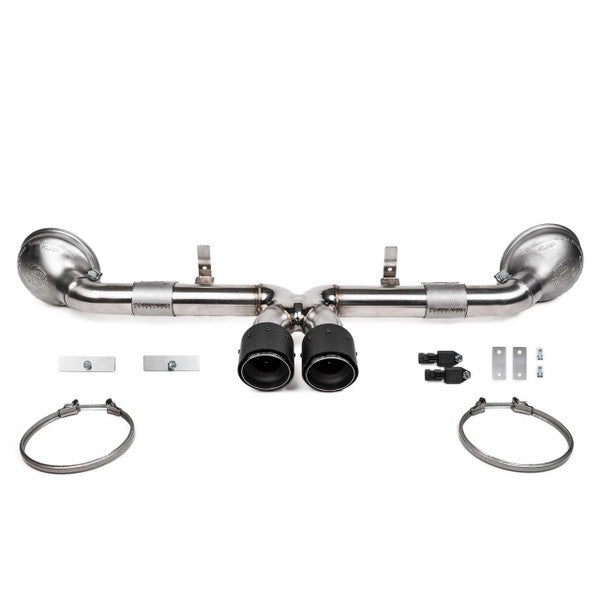 Fabspeed Porsche 992 GT3 / GT3 RS Supercup Cat-Back Exhaust System NON Valved (2022+)