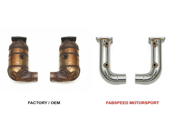 Fabspeed Porsche 991.2 Turbo / Turbo S Competition Link Pipes (2017+)
