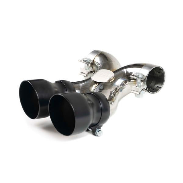 Fabspeed Porsche 718 Boxster/Cayman Maxflo True X-Pipe with Dual Tips (2017+)