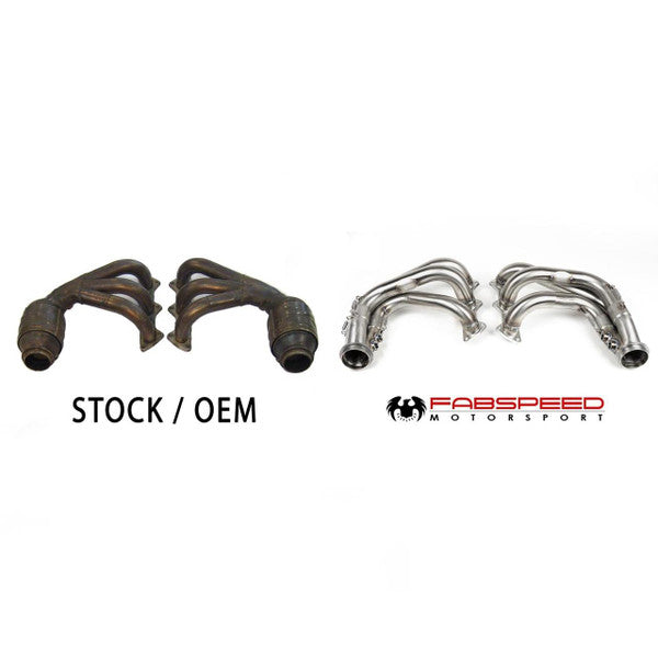 Fabspeed Porsche 997.2 GT3 / GT3 RS Long Tube Competition Race Header System (2010-2011)