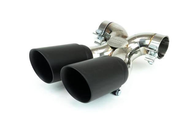 Fabspeed Porsche 987 Boxster / Cayman Maxflo True X-Pipe with Dual Tips (2005-2008)