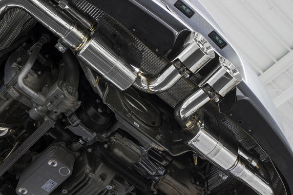 Fabspeed Porsche 991 GT3 / GT3 RS Center Mini Maxflo Performance Exhaust System (2014-2016)