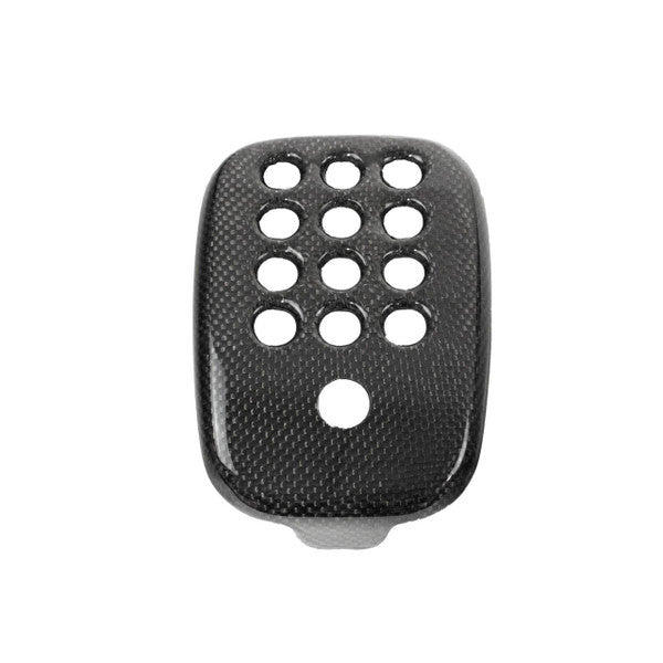 Carbon Fiber Rear Fog Light Cover w/Reverse Camera - Ferrari 488 Pista