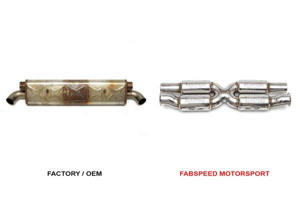 Fabspeed Porsche 997.2 Turbo / Turbo S Supersport X-Pipe (X-Pipe Only) (2010-2012)
