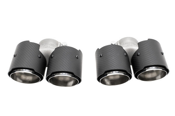 Fabspeed Porsche 958 V6 Deluxe Quad Tips (for PSE) (2011-2014)