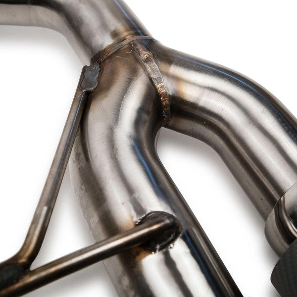 Fabspeed Porsche Macan S / GTS V6 Rear Slip-on Sport Exhaust (2019 - 2022+)