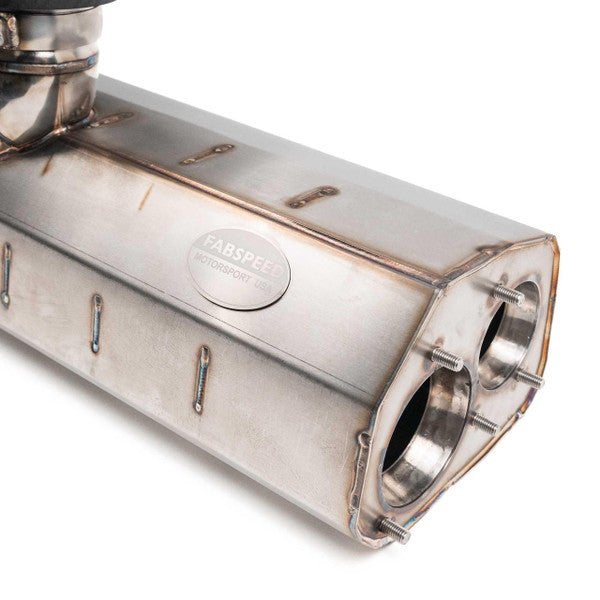 Fabspeed Porsche 997.2 GT3 / GT3 RS Rennsport Muffler (2010-2011)