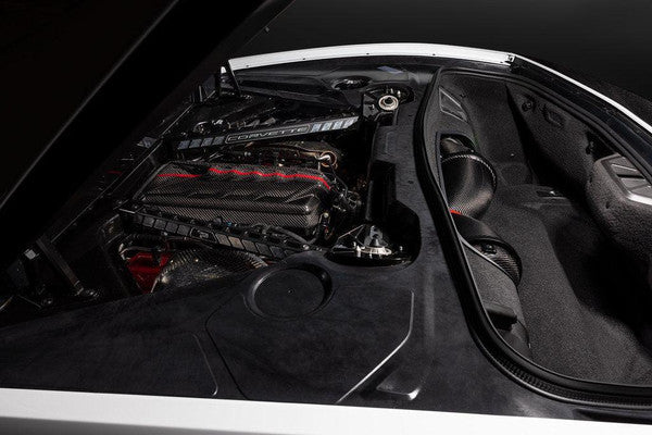 Eventuri Chevrolet C8 Corvette Stingray Black Carbon Engine Cover