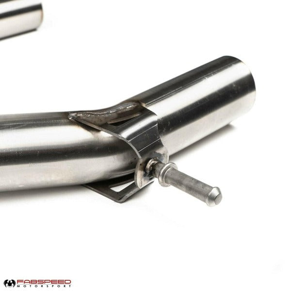 Fabspeed Porsche 970 Panamera Turbo / Turbo S Resonator Bypass X-Pipe (2010-2016)