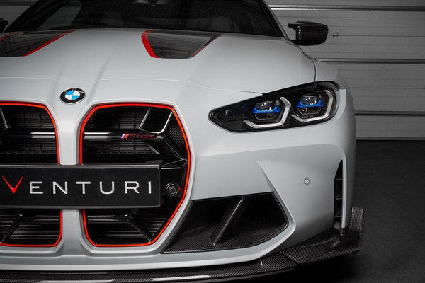 Eventuri BMW G8X M3 / M4 Black Carbon Intake Scoop Set