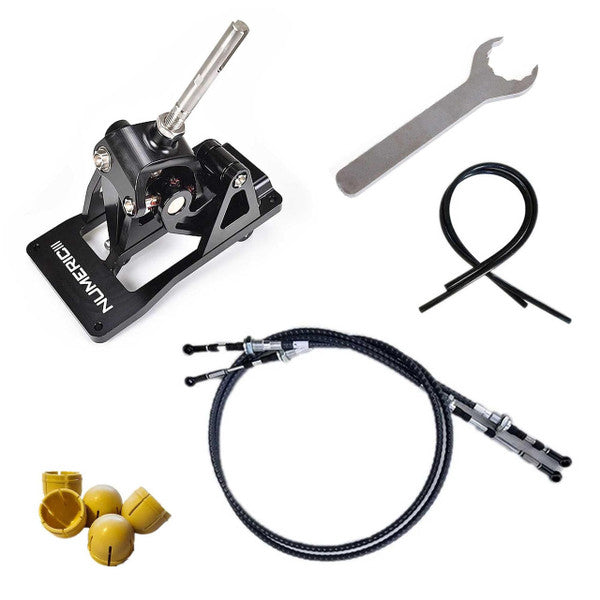Numeric Racing Porsche 981 Boxster / Cayman / GT4 / Spyder Short Shifter and Cable Bundle (2012-2016)
