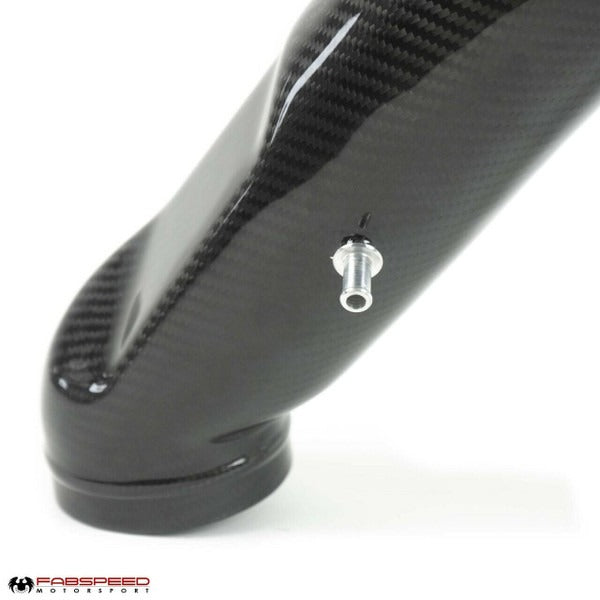 Fabspeed Porsche 964 Carrera RS style Carbon Fiber Heater Duct Tube (1989-1994)
