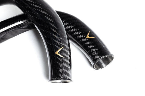 Eventuri BMW F8X M2C / M3 / M4 S55 Black Carbon Charge Pipe Set