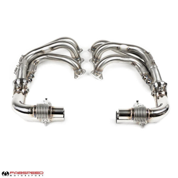 Fabspeed Porsche 997.2 GT3 / GT3 RS Long Tube Competition Race Header System (2010-2011)