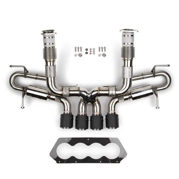 Fabspeed Chevrolet Corvette C8 Stingray / E-Ray Valved Center Exit Conversion Exhaust System (2023+)