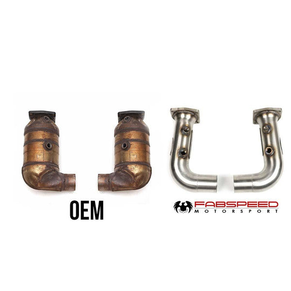 Fabspeed Porsche 991 Turbo / Turbo S Competition Link Pipes (2013-2016)