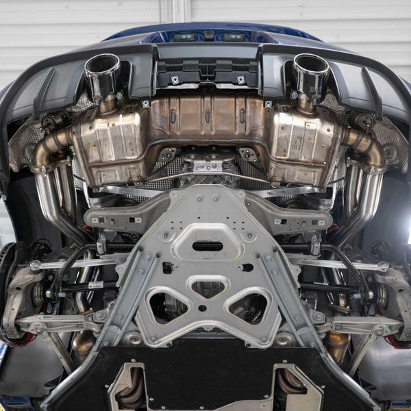 Fabspeed Porsche 718 GT4 / GTS / Spyder Over Axle Link Pipes (2020+)