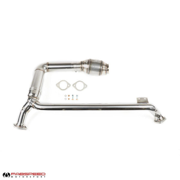 Fabspeed Porsche 718 Boxster / Cayman Sport Cat with Downpipe (2017+)
