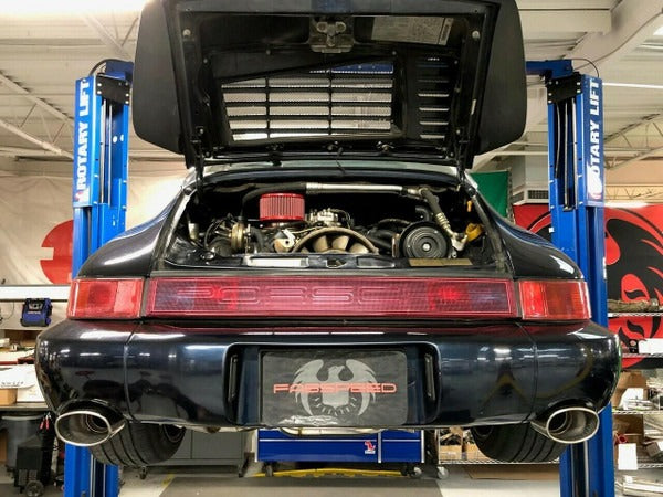 Fabspeed Porsche C2 TURBO, 964 Turbo, 965 high performance Air Intake System (1990-1994)