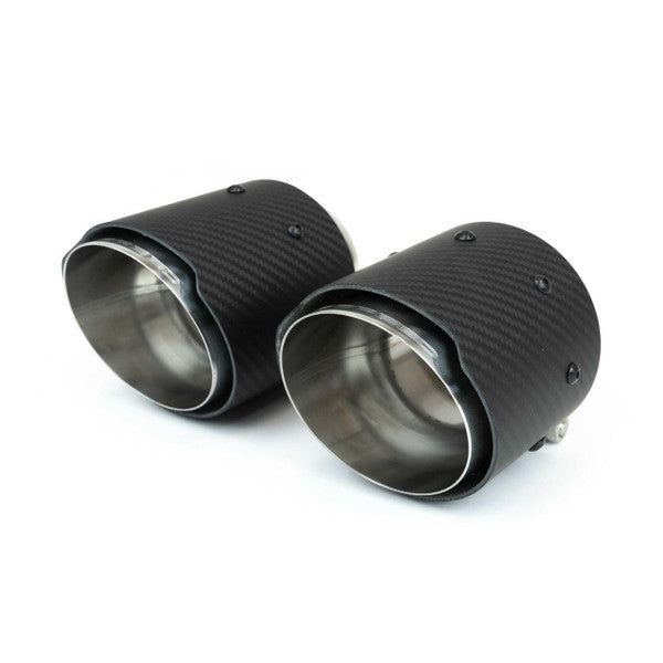 Fabspeed Porsche 718 GT4 / GTS / Spyder Deluxe Exhaust Tips (2020+)