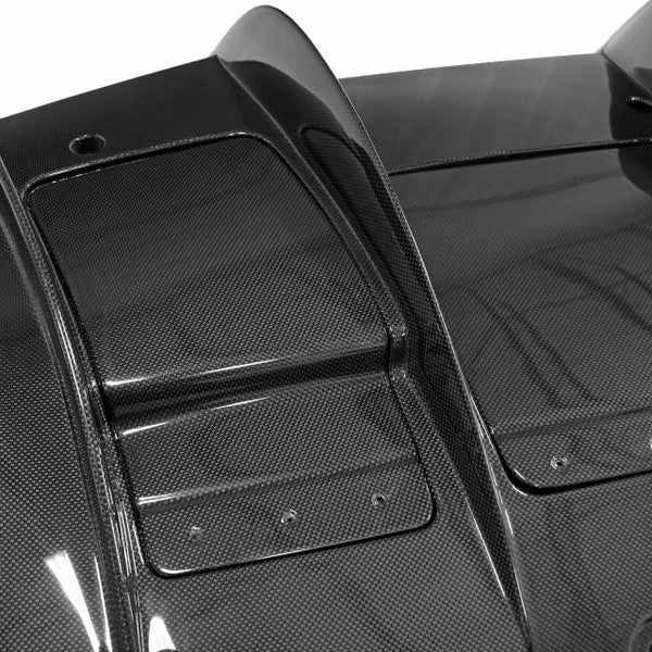 Carbon Fiber Rear Diffuser F8 Tributo Spider Ferrari