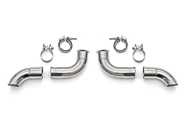 Fabspeed Porsche 996 GT3 Competition Muffler Outlets w/ Adjustable Turndowns