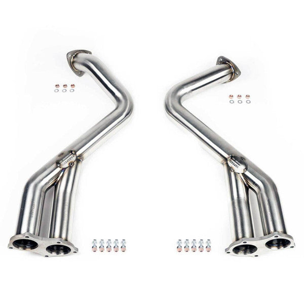 Fabspeed Porsche 718 GT4 / GTS / Spyder Over Axle Link Pipes (2020+)