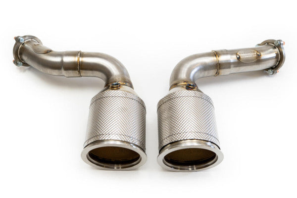 Fabspeed Porsche E3 Cayenne S 2.9L Turbo / Turbo S Primary Sport Catalytic Converters