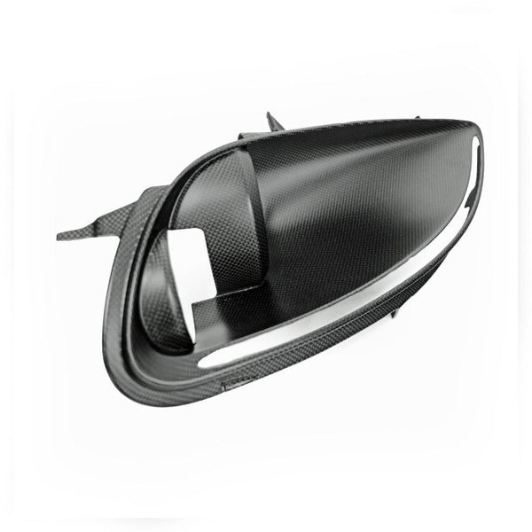 Carbon Fiber Headlight Housing Bezels Matte Finish - Ferrari F430
