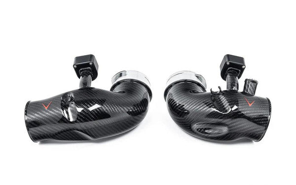 Eventuri G90 / G99 M5 (S68) Carbon Turbo Inlet Set - Gloss Carbon